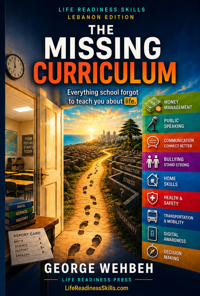 The Missing Curriculum, Lebanon Edition, front cover